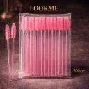 Periuțe profesionale LOOKME pentru extensii gene — 50 buc